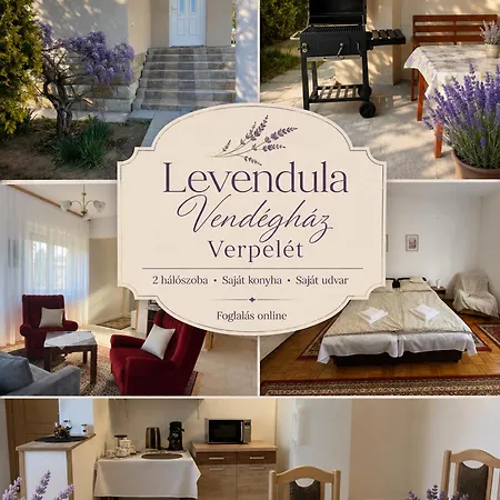 Levendula Vendeghaz Ferienhaus Verpelét
